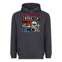 Smoke we are not descended from a fearful me Heavyweight Hoodie - MaliasSmallBusiness
