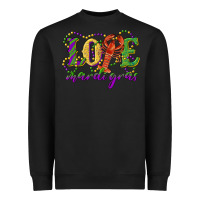 Black love with crawfish mardi gras Heavyweight Sweatshirt - RanaPortraitStore
