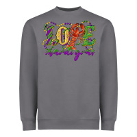 Storm love with crawfish mardi gras Heavyweight Sweatshirt - RanaPortraitStore