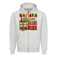 Dove Grey dear santa just bring wine Zipper Hoodie - AdoDesignShop