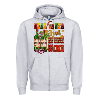 Dear Santa Just Bring Wine Zipper Hoodie | Teevron