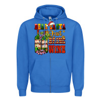 True Royal dear santa just bring wine Zipper Hoodie - AdoDesignShop