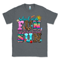 Charcoal Heather school was  fun but its time for some  sun Classic Tee - AdoDesignShop