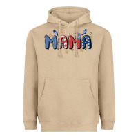 Mushroom 4th july mama Heavyweight Hoodie - MaliasSmallBusiness