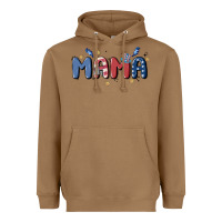 Toasted Coconut 4th july mama Heavyweight Hoodie - MaliasSmallBusiness