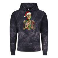 Cloud Black Christmas Skeleton Vintage Hoodie - RanaPortraitStore