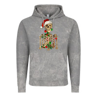 Cloud Rock Christmas Skeleton Vintage Hoodie - RanaPortraitStore