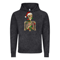 Vintage Arctic Christmas Skeleton Vintage Hoodie - RanaPortraitStore