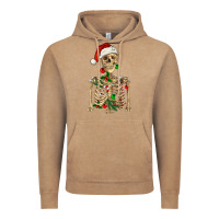 Christmas Skeleton Vintage Hoodie | Teevron