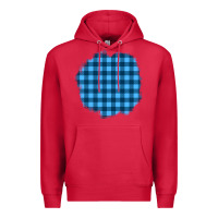 Cardinal Winter Tartan Patch Premium Hoodie - BundleAndBundleShop