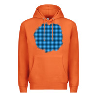Carrot Winter Tartan Patch Premium Hoodie - BundleAndBundleShop