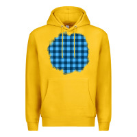 Lemon Winter Tartan Patch Premium Hoodie - BundleAndBundleShop