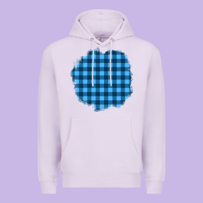 Winter Tartan Patch Premium Hoodie Designed By Bundleandbundleshop