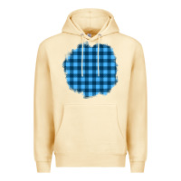 Pina Colada Winter Tartan Patch Premium Hoodie - BundleAndBundleShop