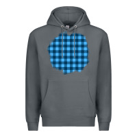 Rock Winter Tartan Patch Premium Hoodie - BundleAndBundleShop