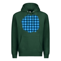 Sports Green Winter Tartan Patch Premium Hoodie - BundleAndBundleShop