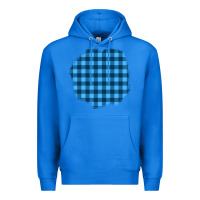True Royal Winter Tartan Patch Premium Hoodie - BundleAndBundleShop