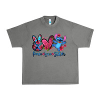 Tornado peace love stitch Urban Heavy Tee - Zillion Design Studio