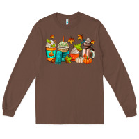 Chestnut fall coffee cups Long Sleeve Tee - AdoDesignShop