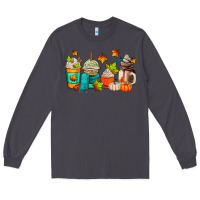 Smoke fall coffee cups Long Sleeve Tee - AdoDesignShop
