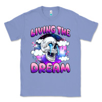 Colony Blue living the dream Classic Tee - JahusDesignShop