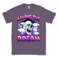 Lavender living the dream Classic Tee - JahusDesignShop