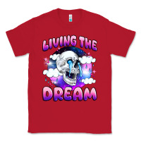 Red living the dream Classic Tee - JahusDesignShop