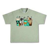 Oil Green photography coffee cups Urban Heavy Tee - Zillion Design Studio