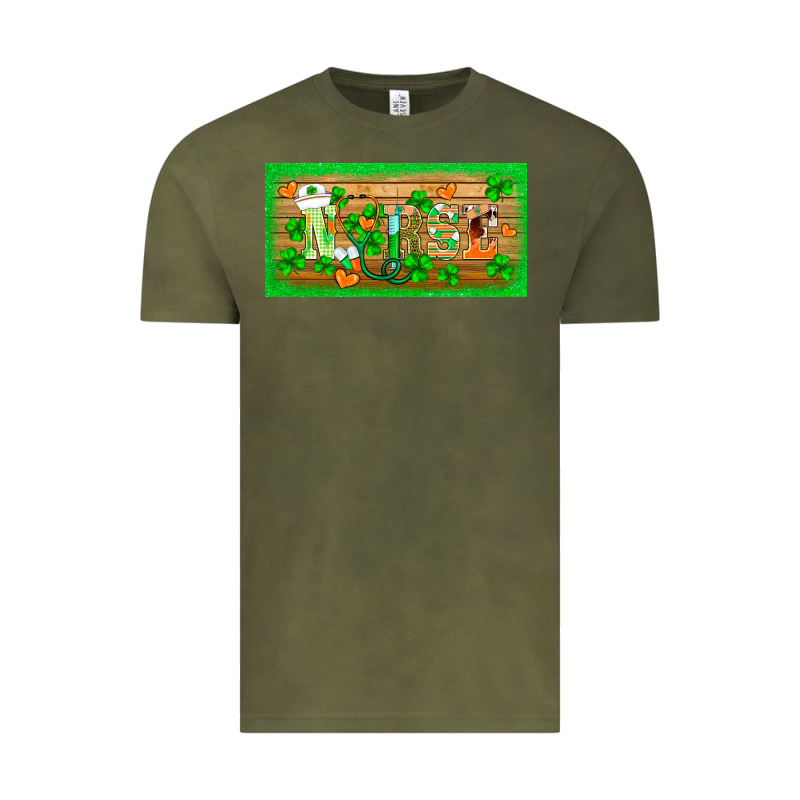 St.patricks Nurse License Plate Template Vintage Tee by BarkalooDesign | Teevron