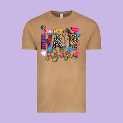 Hairstylist Vintage Tee Designed By Zillion Design Studio