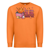 Carrot it's fine i'm fine everything's freakin' fine Premium Sweatshirt - MaliasSmallBusiness