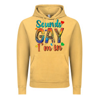 Vintage Mustard sounds gay im in Vintage Hoodie - texasbilliewilder