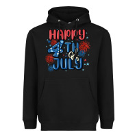 Black happy 4th of july Heavyweight Hoodie - MaliasSmallBusiness