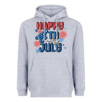 Heather Grey happy 4th of july Heavyweight Hoodie - MaliasSmallBusiness