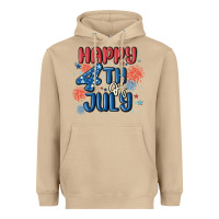 Mushroom happy 4th of july Heavyweight Hoodie - MaliasSmallBusiness