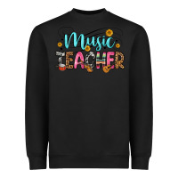 Black music teacher Heavyweight Sweatshirt - Zillion Design Studio