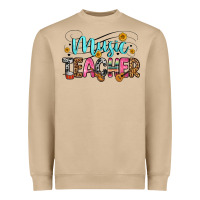Mushroom music teacher Heavyweight Sweatshirt - Zillion Design Studio