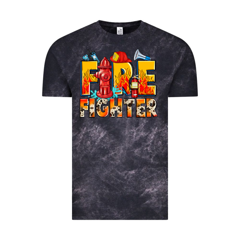 Firefighter Vintage Tee by Zillion Design Studio | Teevron