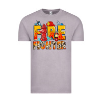 Vintage Zinc firefighter Vintage Tee - Zillion Design Studio