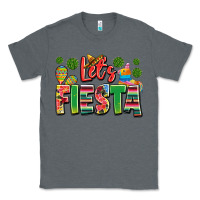 Charcoal Heather let's fiesta Classic Tee - JahusDesignShop