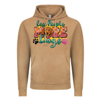 Vintage Camel less people more dogs Vintage Hoodie - Zillion Design Studio