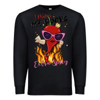 Black i prefer my books extra spicy Premium Sweatshirt - MaliasSmallBusiness