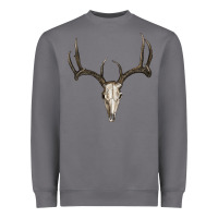 Storm deer skull Heavyweight Sweatshirt - RanaPortraitStore