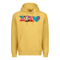 Antique Gold xoxo guarnsey cow Premium Hoodie - AdoDesignShop