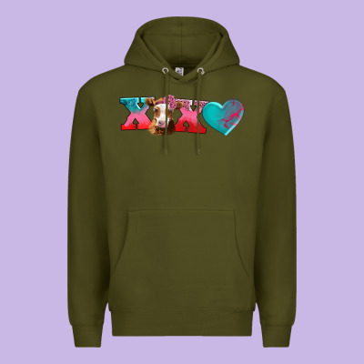 Xoxo Guarnsey Cow Premium Hoodie Designed By Adodesignshop
