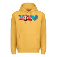 Mustard xoxo guarnsey cow Premium Hoodie - AdoDesignShop
