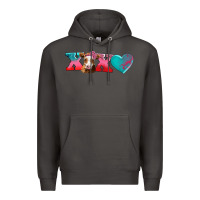 Smoke xoxo guarnsey cow Premium Hoodie - AdoDesignShop