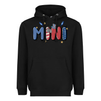 Black 4th july mini Heavyweight Hoodie - MaliasSmallBusiness