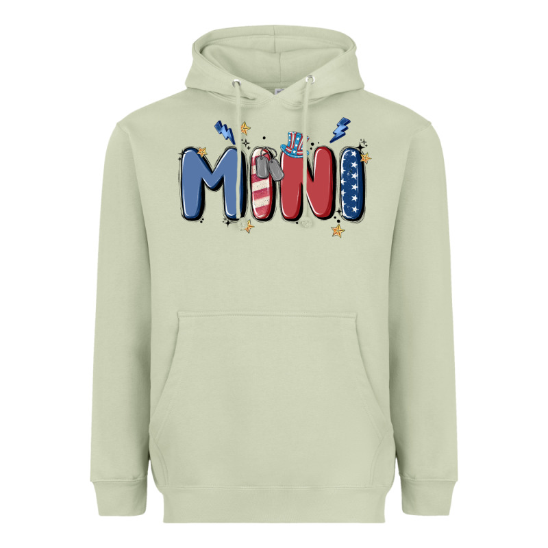 4th July Mini Heavyweight Hoodie by MaliasSmallBusiness | Teevron
