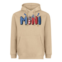 Mushroom 4th july mini Heavyweight Hoodie - MaliasSmallBusiness